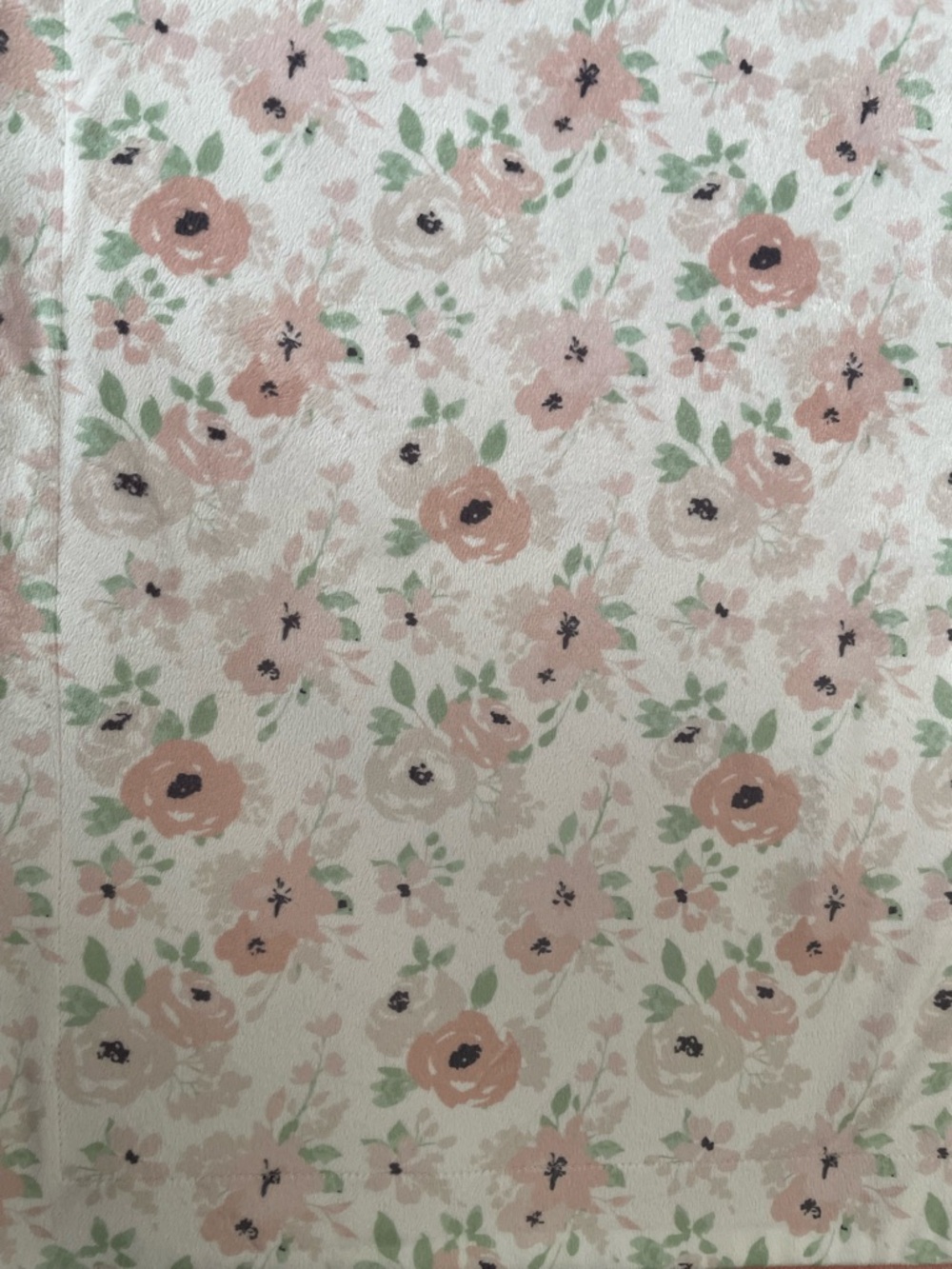 Lila & Jack Lullaby Floral Soft Pink Baby Blanket EUC  31x40 inches - Picture 3 of 7